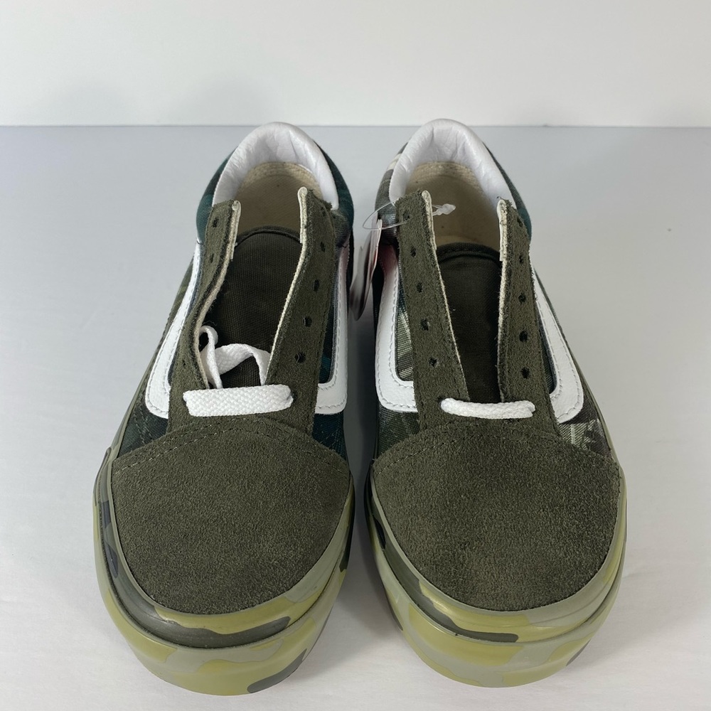 Vans Old Skool Plaid Camo Grape Leaf Sneakers - Picture 4 of 4